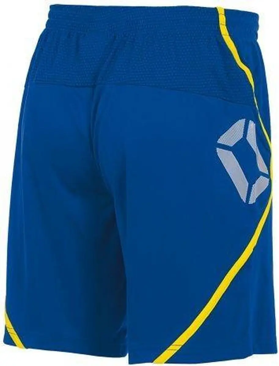 Stanno Pisa Short Sportbroek L - Blauw/Geel