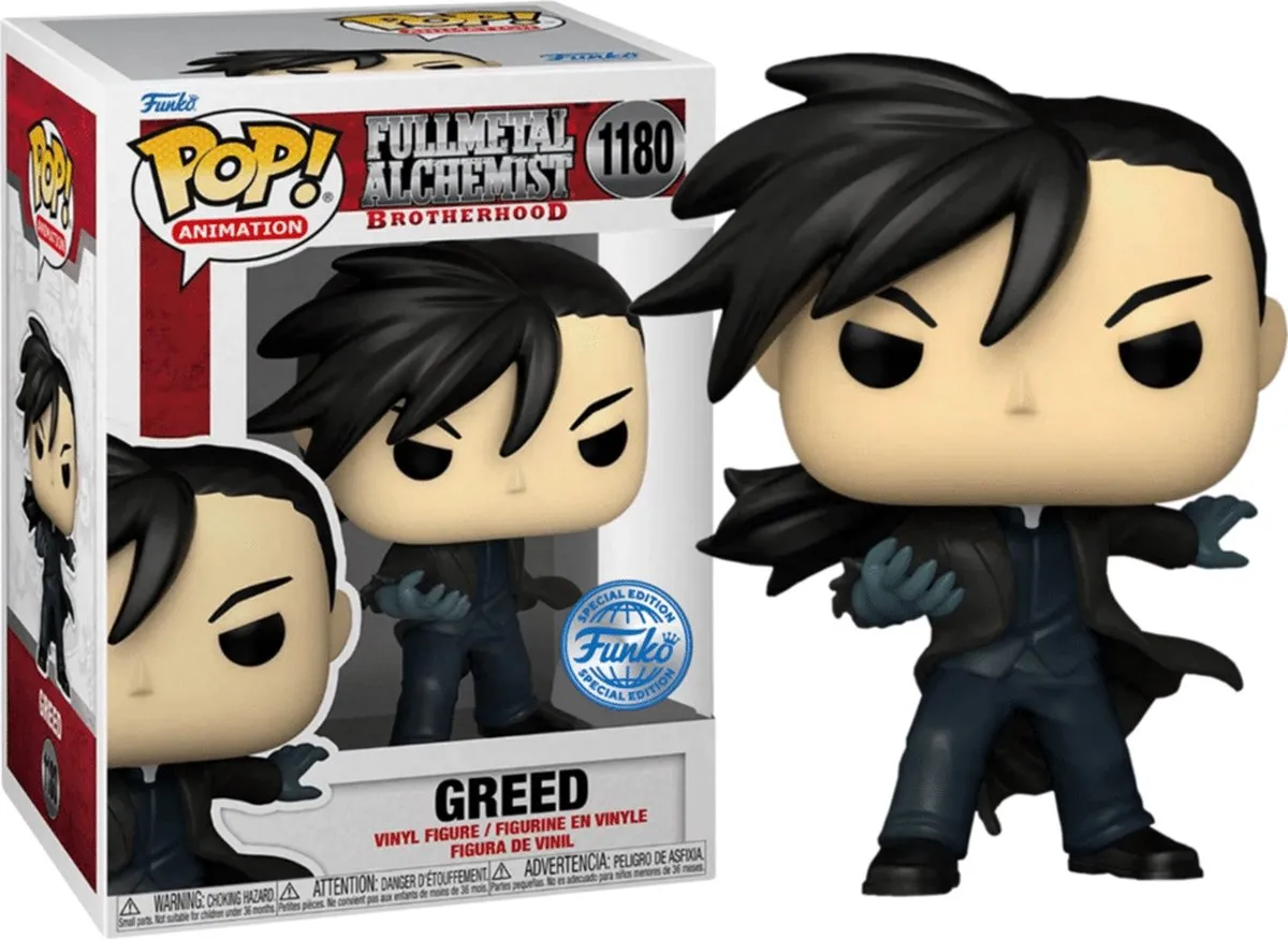 Funko Pop! Fullmetal Alchemist Brotherhood Greed Exclusive 76360 - afbeelding 6 van 6