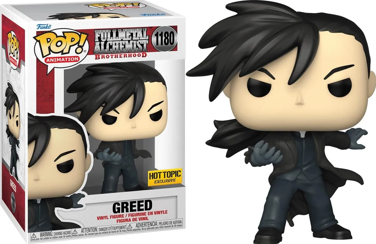 Funko Pop! Fullmetal Alchemist Brotherhood Greed Exclusive 76360