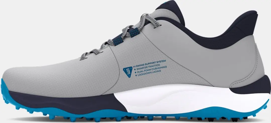 Under Armour Drive Pro SL Wide - Grijs/Navy - 42.5