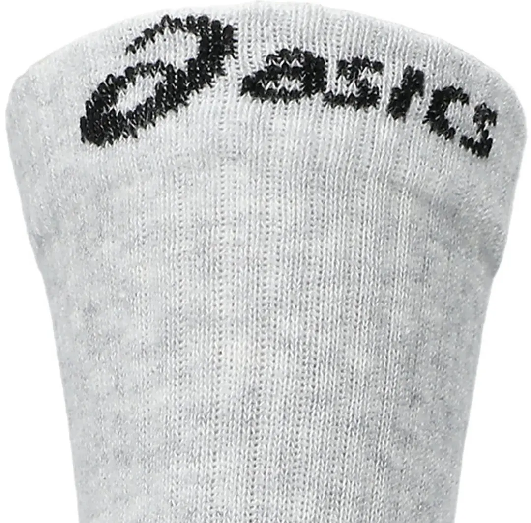 ASICS Sport Crew Sock - 3 Stuks - Wit/Grijs/Blauw - afbeelding 6 van 6