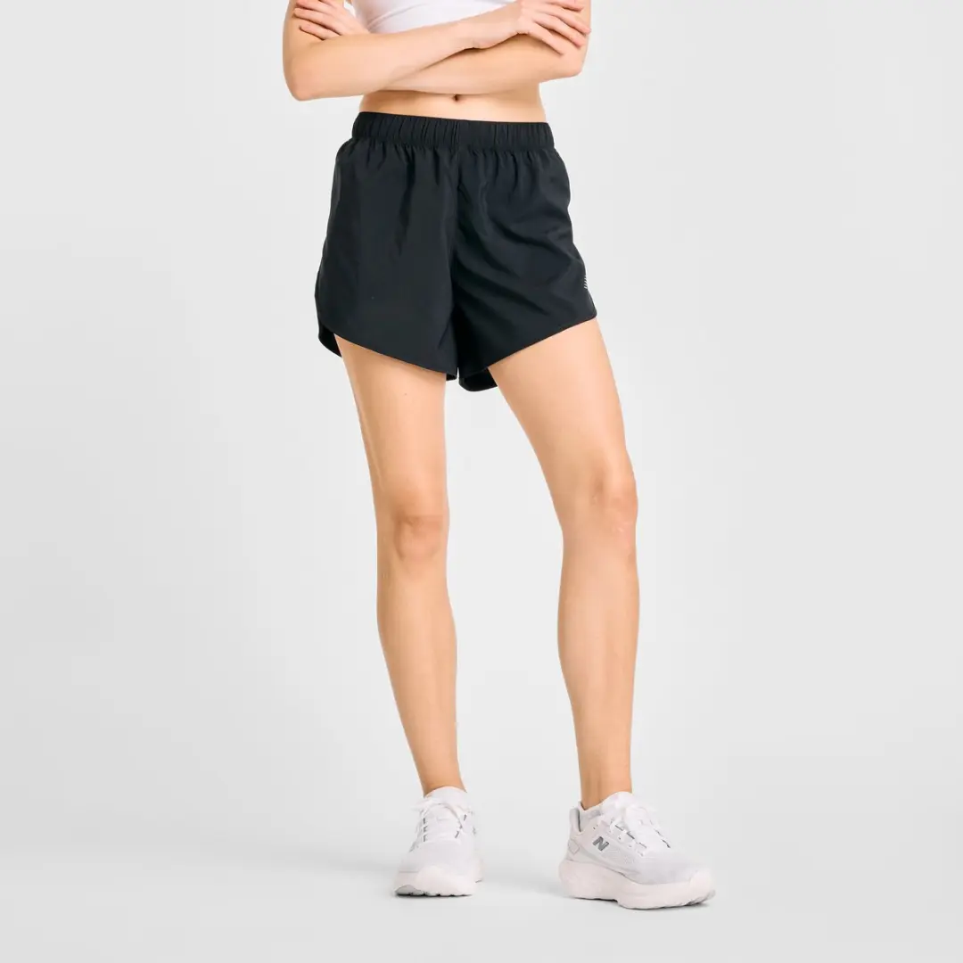 New Balance Dames Sportbroek 5" - XL - Zwart