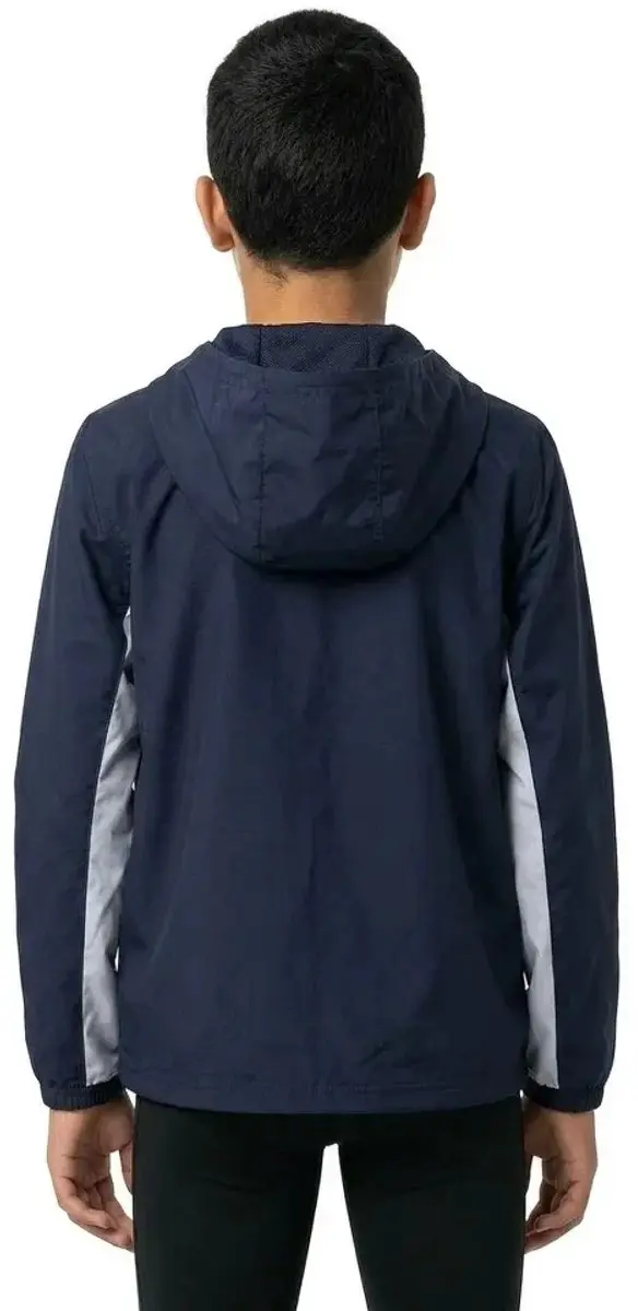 Under Armour UA Rival Wvn Jacket Jongens Sportshirt 140 - Midnight Navy/Wit