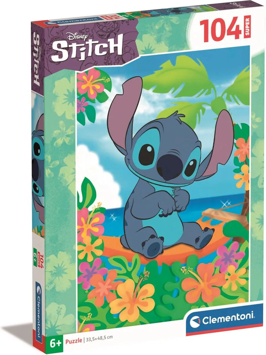Clementoni Lilo & Stitch Puzzel 104 Stukjes Supercolor