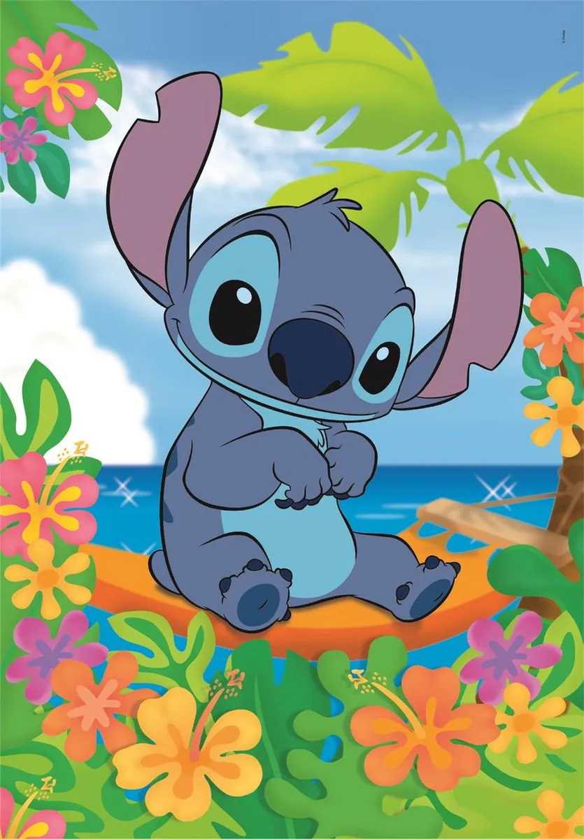 Clementoni Lilo & Stitch Puzzel 104 Stukjes Supercolor