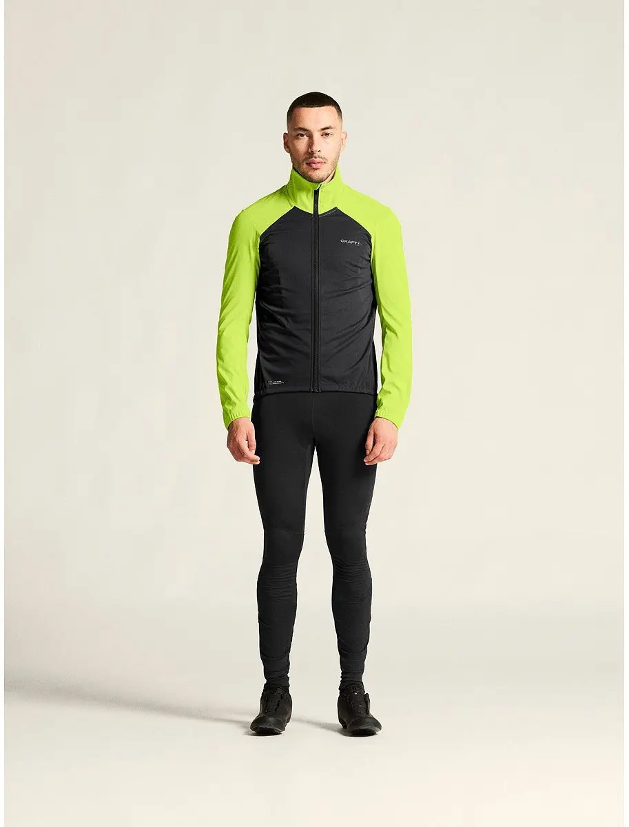 Craft Core Subz 2 Winter Fietsjack Heren M - Grijs