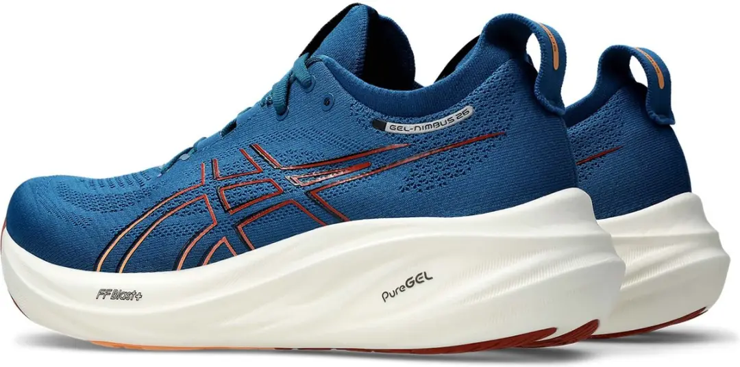 ASICS Gel-Nimbus 26 Hoopschoenen 46 - Blauw