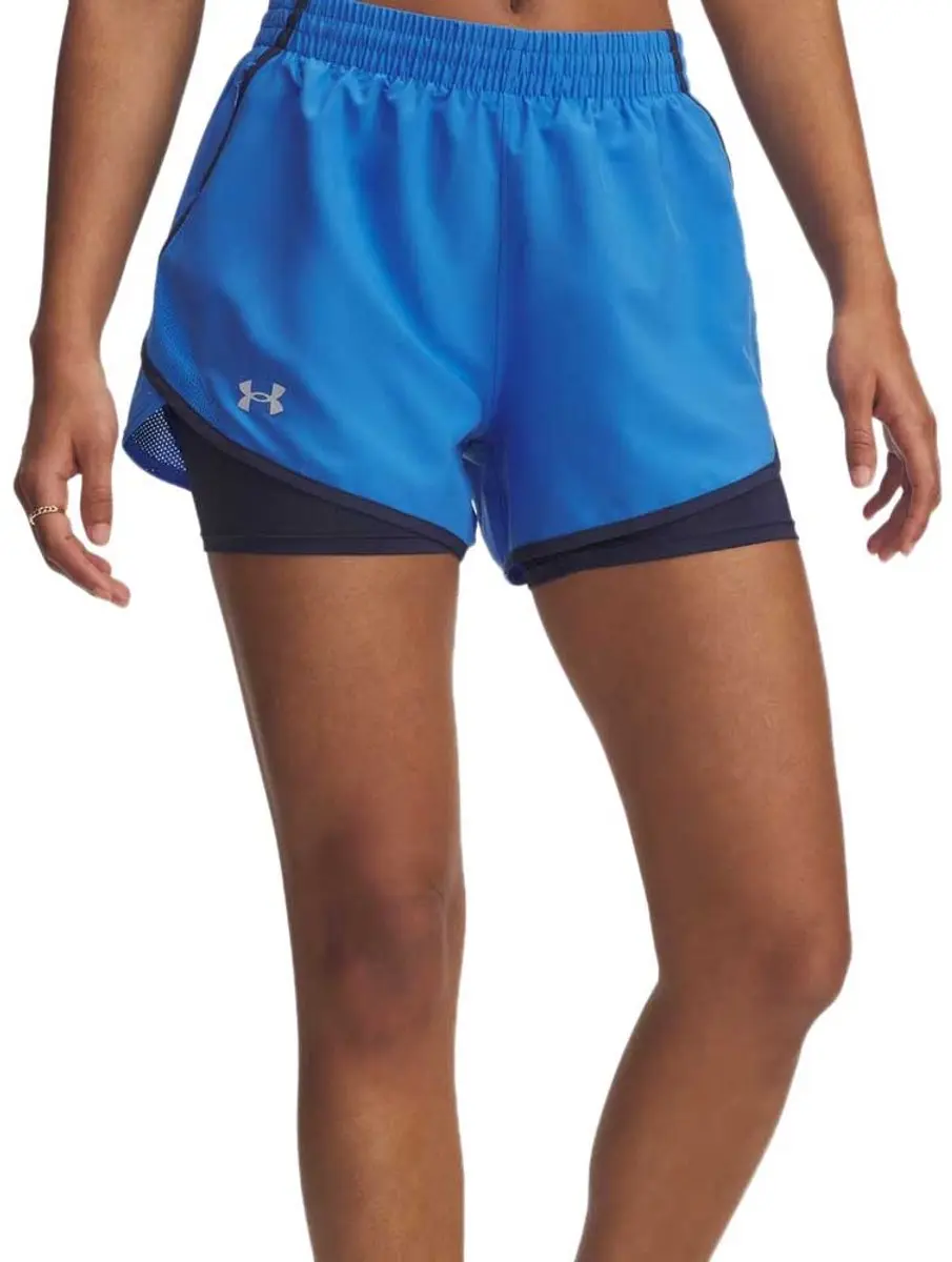 Under Armour dames UA Fly By 2-in-1-short