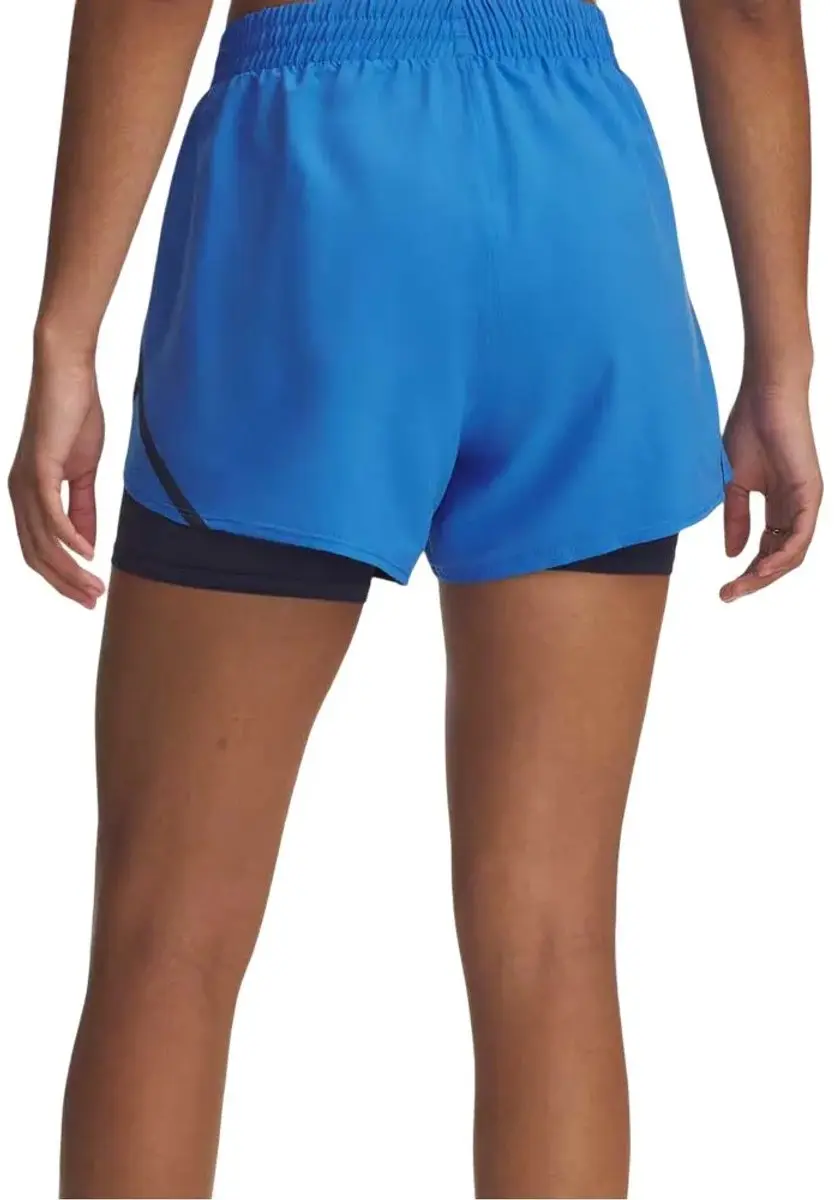 Under Armour UA Fly By 2-in-1 Short - XL - Blue 402