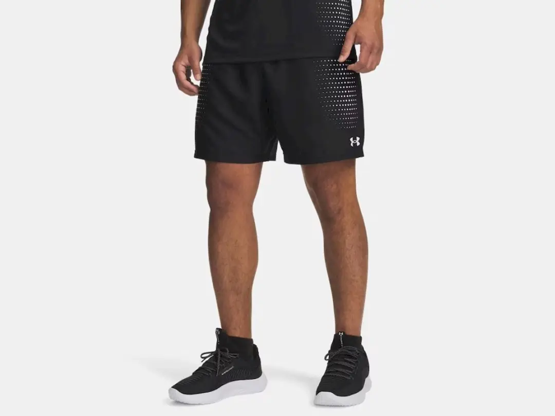 Under Armour UA Tech Play Short Heren Sportbroek - Zwart/Wit