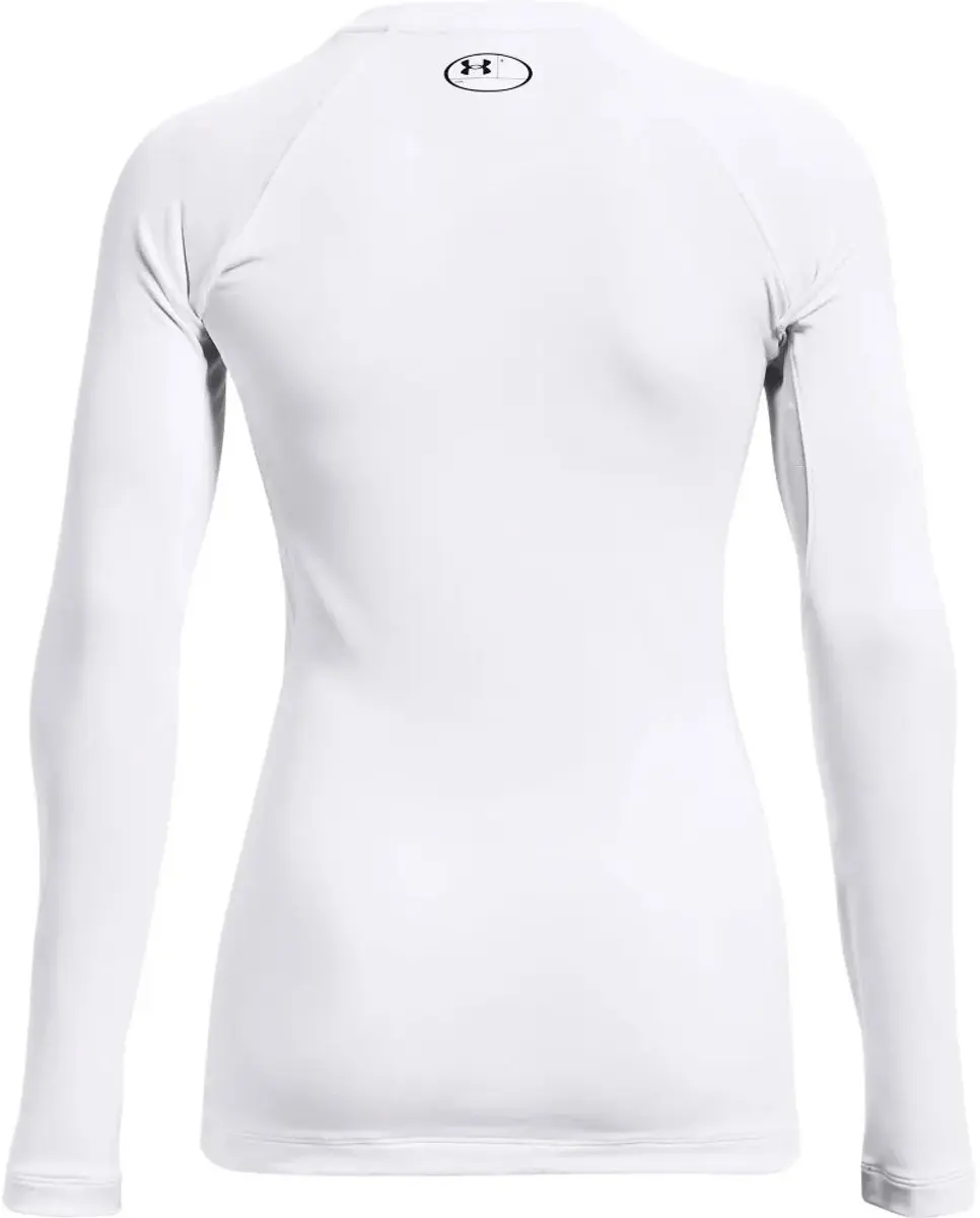 Under Armour UA CG Authentics Dames Thermoshirt Wit M