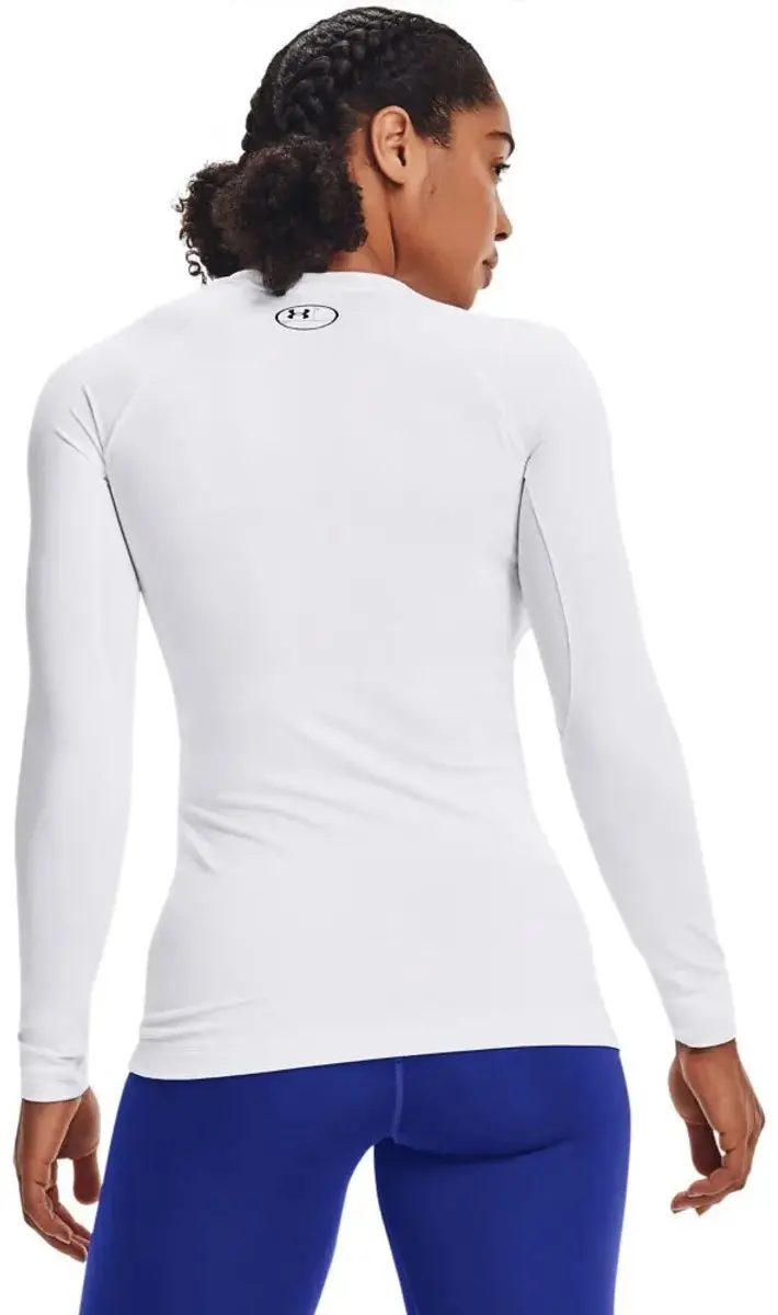 Under Armour UA CG Authentics Dames Thermoshirt Wit M