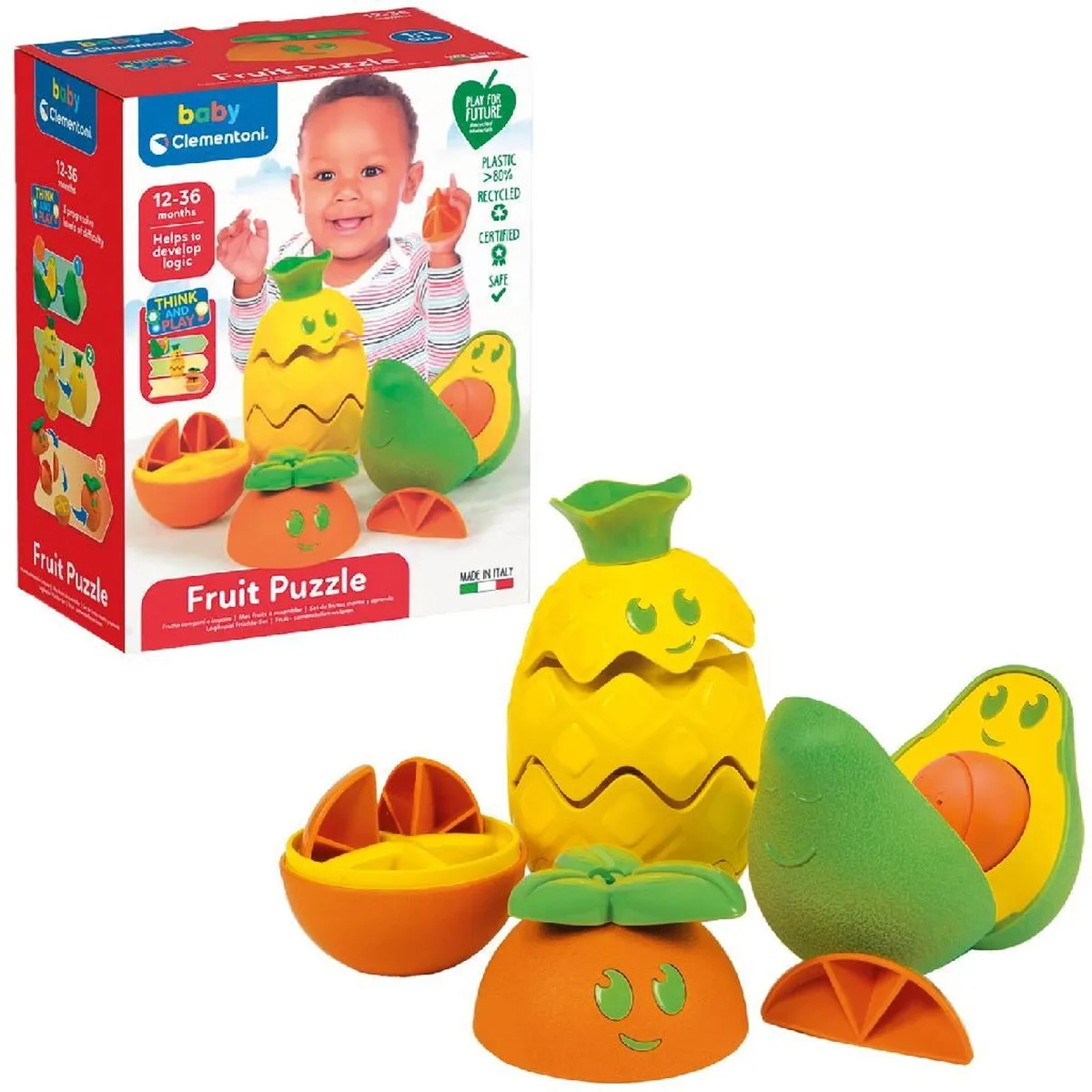 Clementoni Fruit Puzzel - Meerkleurig