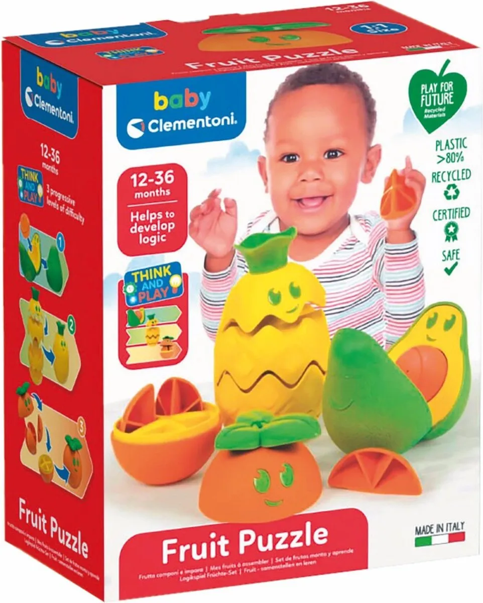 Clementoni Fruit Puzzel - Meerkleurig - afbeelding 6 van 6
