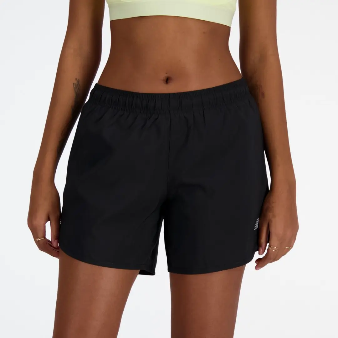 New Balance Sport Essential Short 5" Dames Sportbroek - XL - Zwart