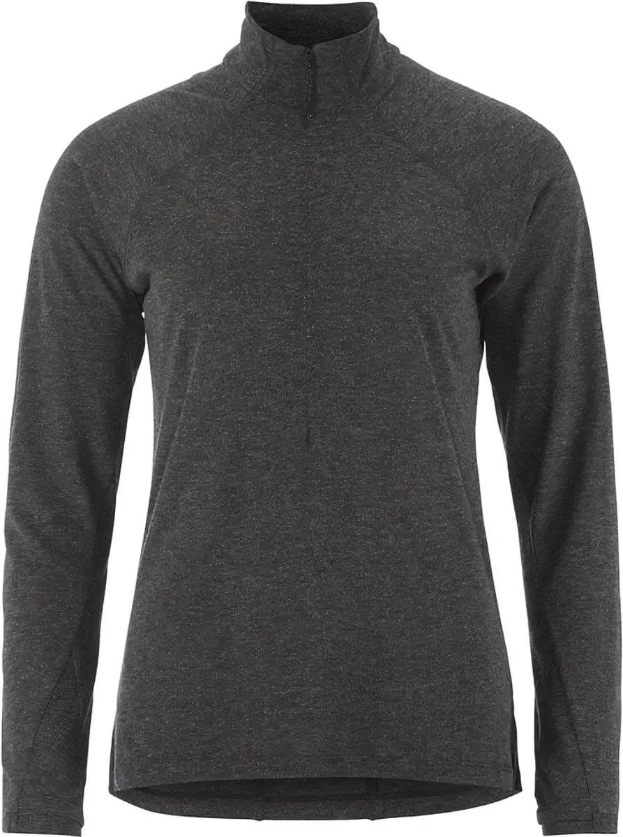 Craft ADV SubZ Wool LS TEE 3 Dames Running Top - Zwart - Maat L
