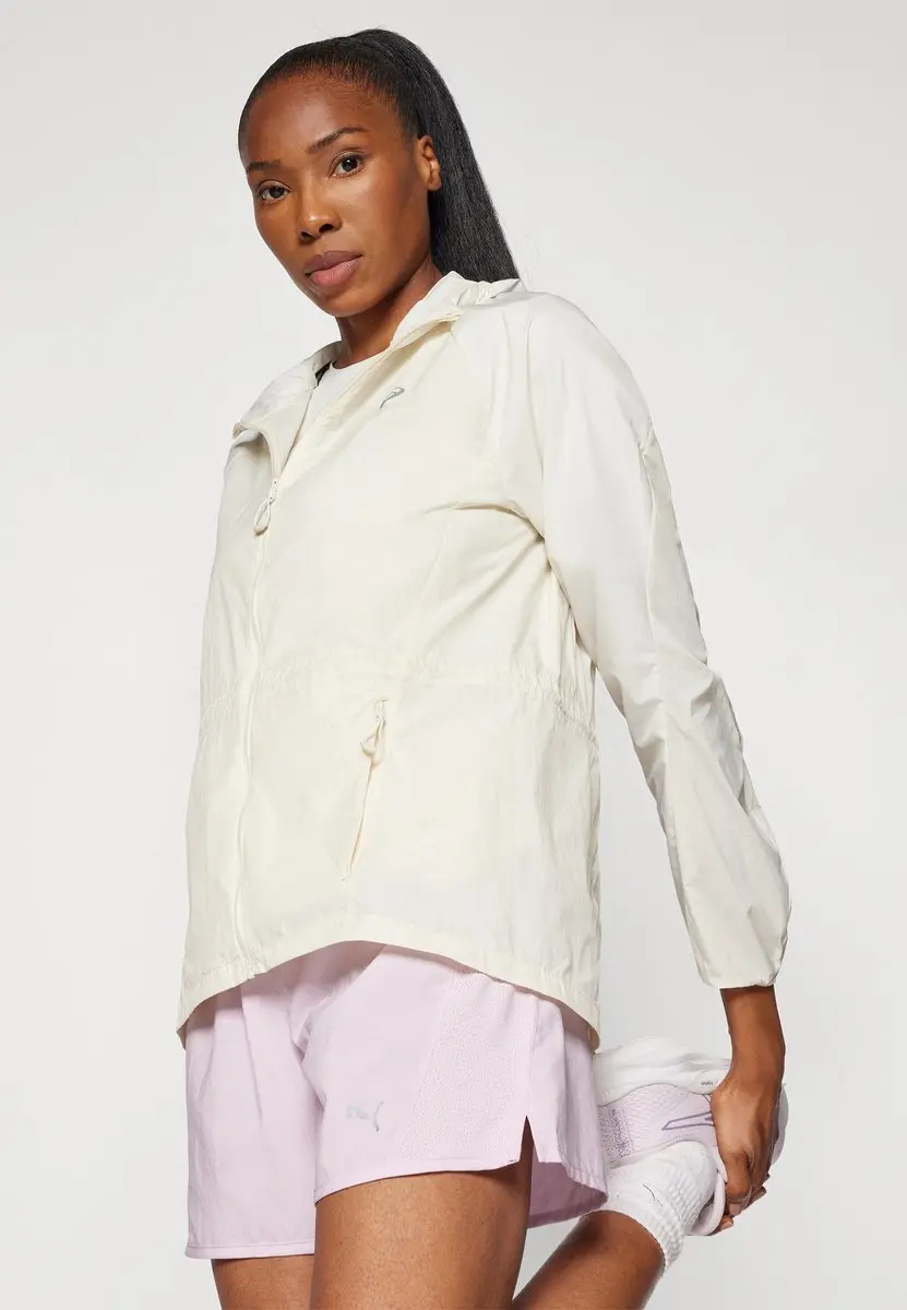 ASICS Road Packable Dames Hardloopjas - Wit/Creme