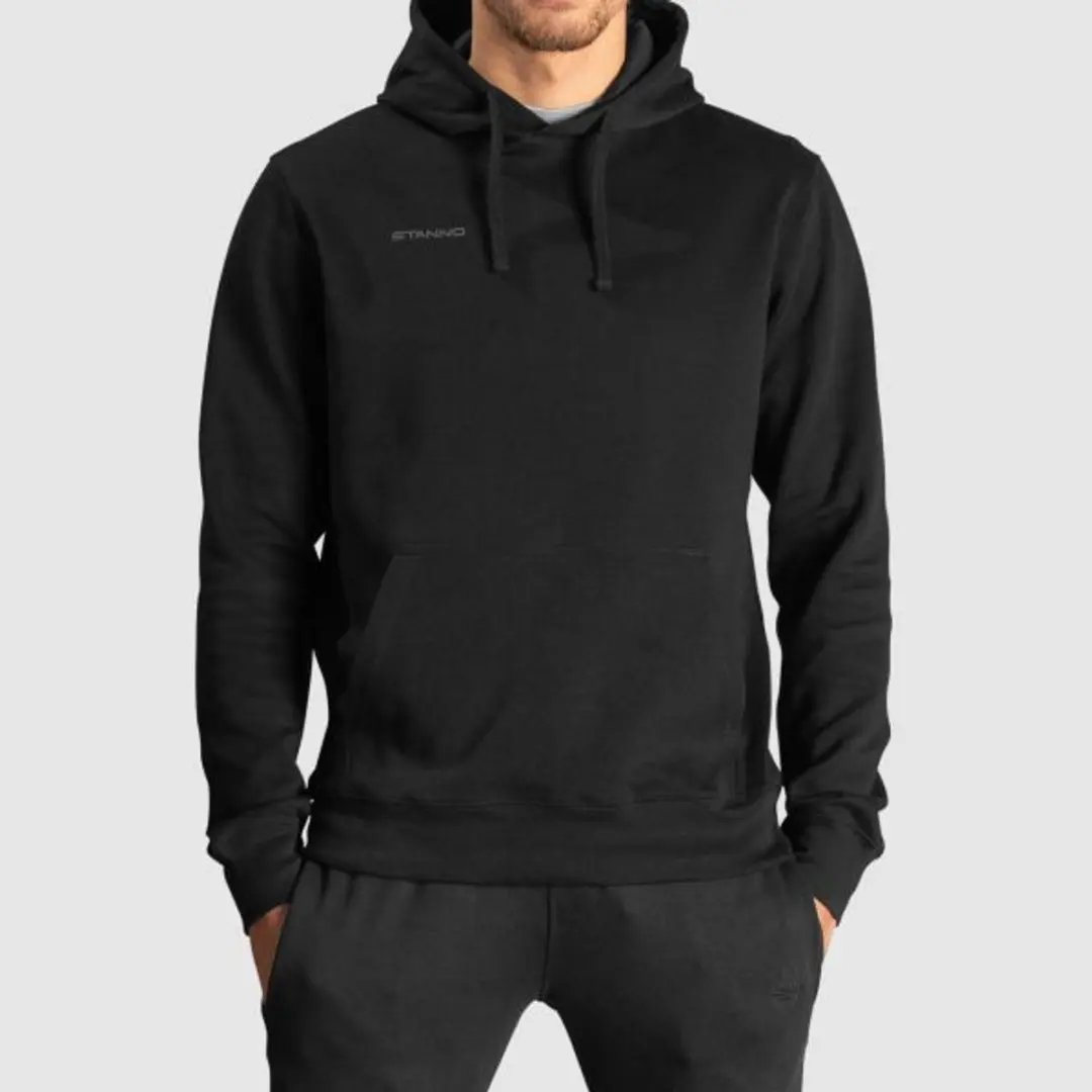 Stanno Base Hooded Sweat Top S - Zwart