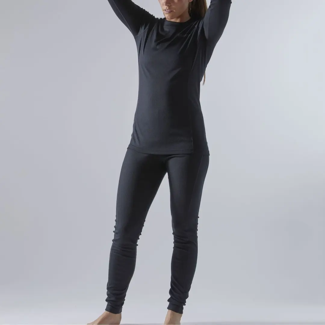 Craft Core Warm Baselayer Dames - XS - Zwart