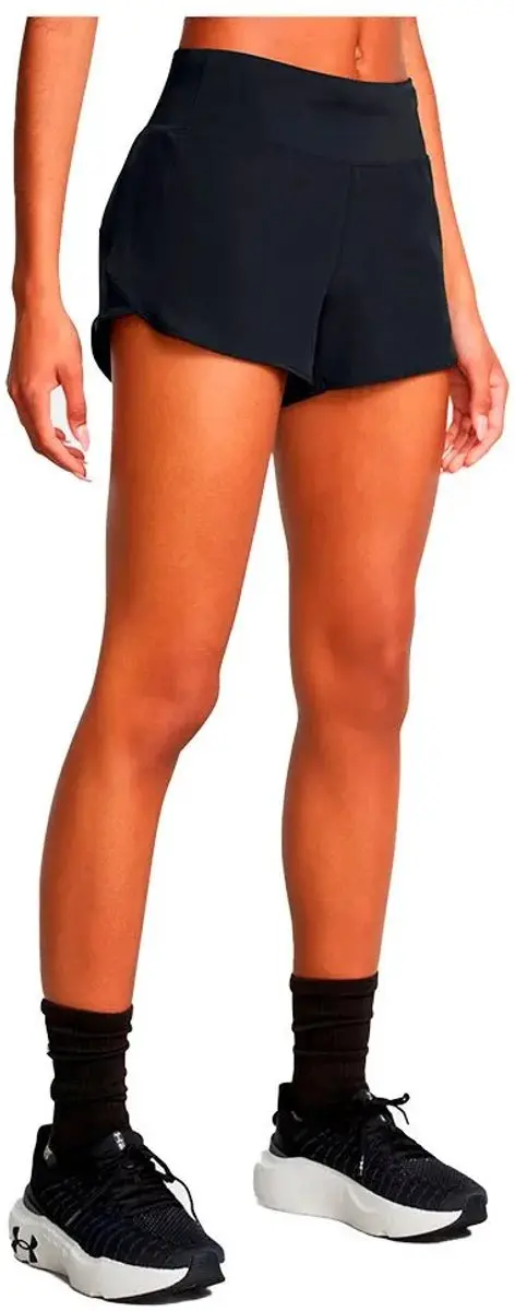 Under Armour UA Launch Pro 3" Short - XS - Black/Reflective - afbeelding 6 van 6