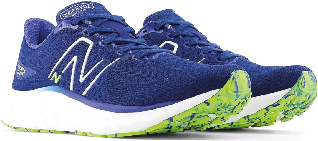 New Balance EVOZ Sportschoenen 46.5 - Blauw/Wit/Groen