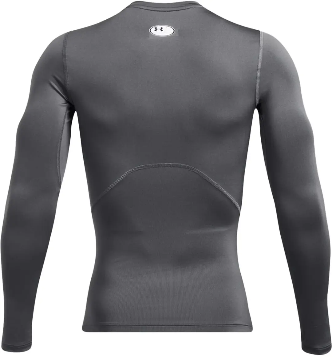 Under Armour HG Armour Comp LS T-Shirt Castlerock - XL