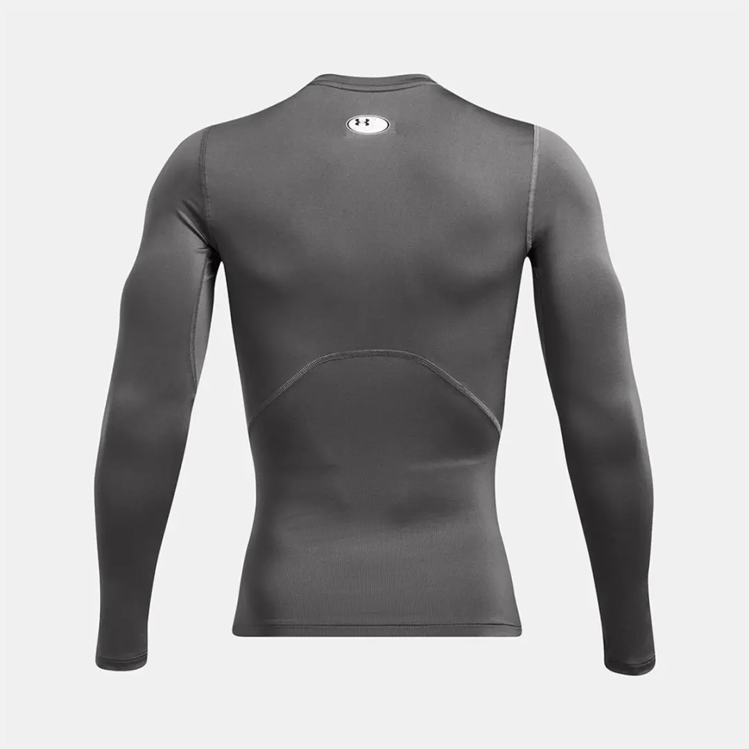 Under Armour HG Armour Comp LS T-Shirt Castlerock - XL