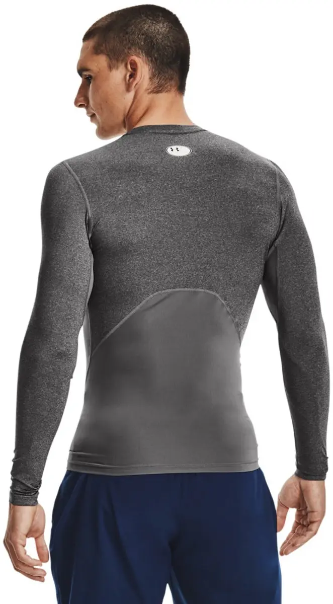 Under Armour HG Armour Comp LS T-Shirt Castlerock