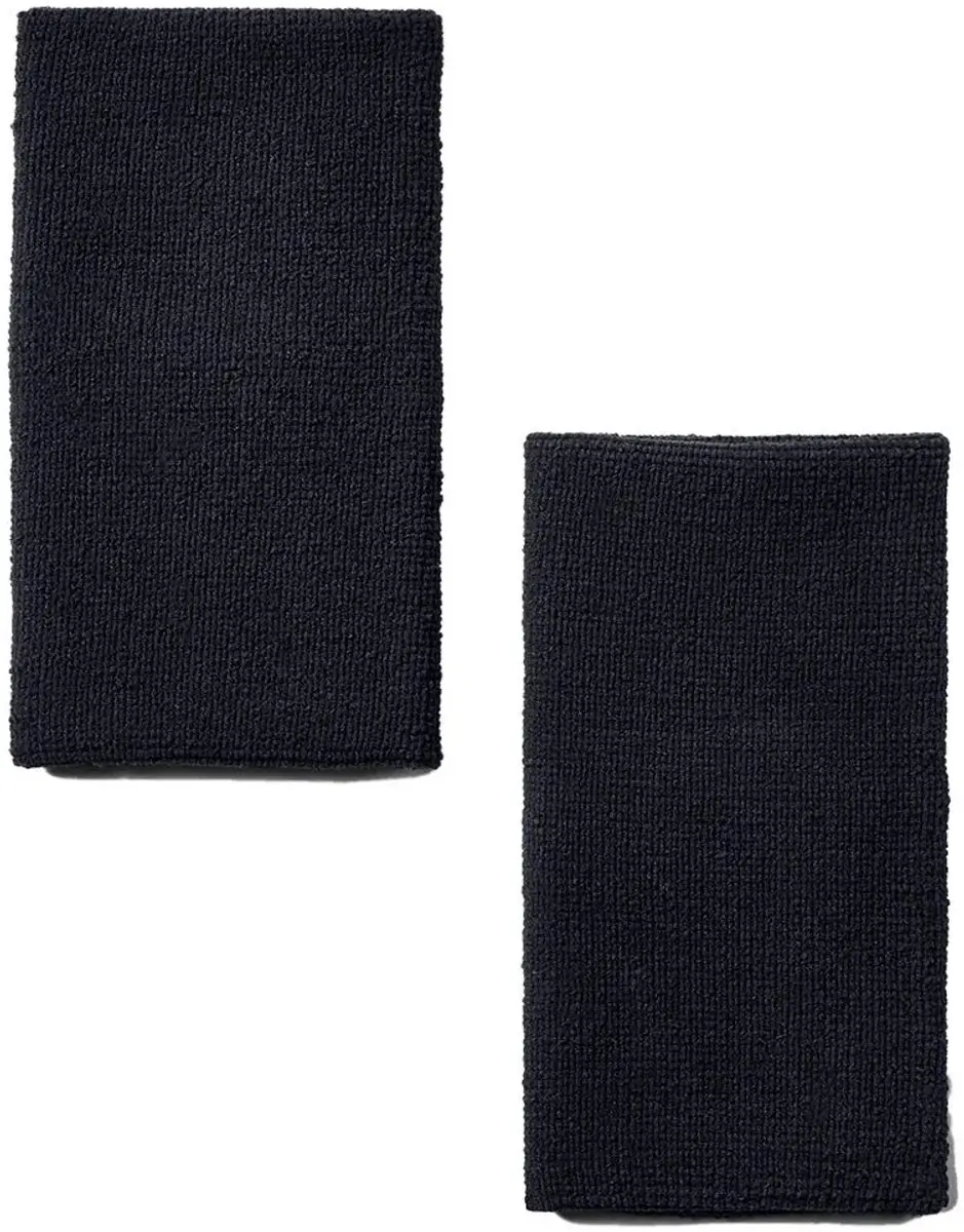 Under Armour 6" Performance WB-BLK Zweetband - Zwart/Wit