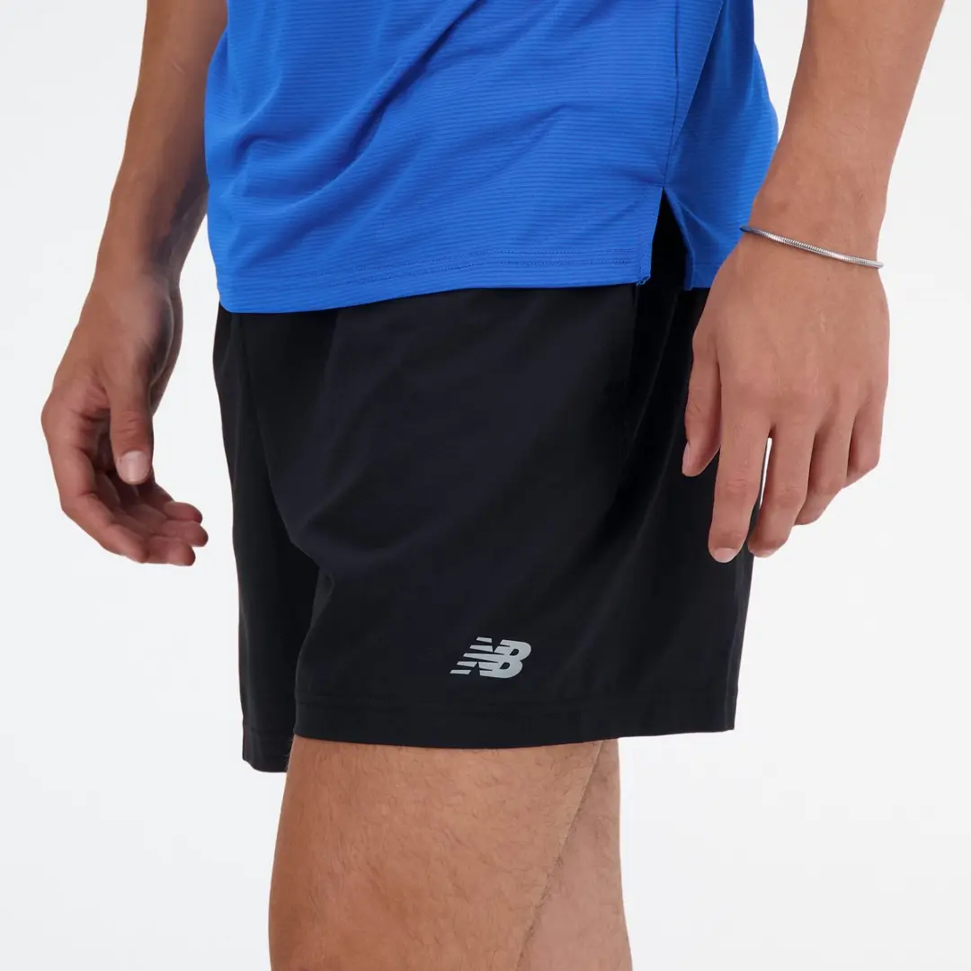 New Balance Sport Essential Short 5" Heren Sportbroek - Zwart