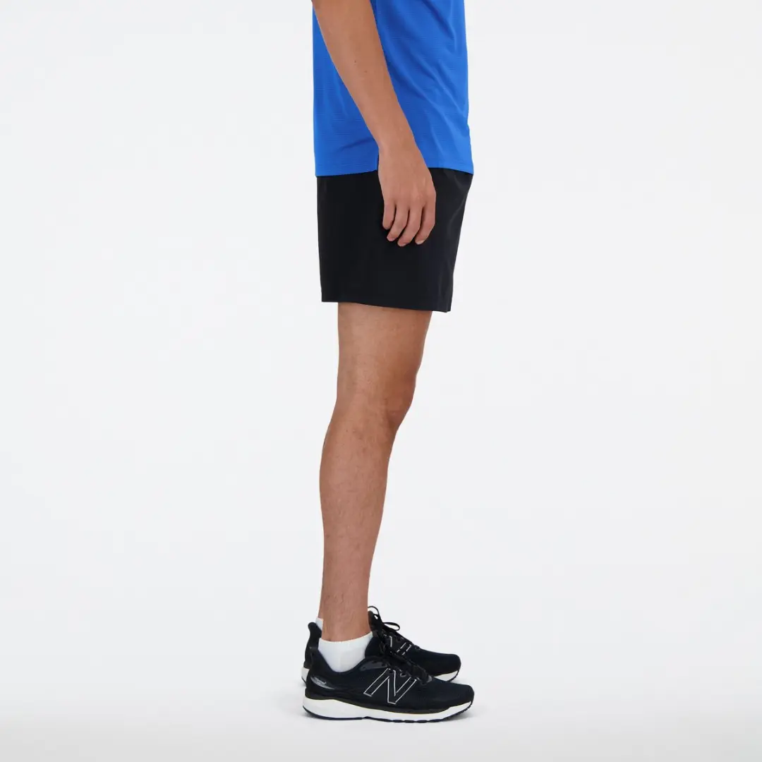 New Balance Sport Essential Short 5" Heren Sportbroek - Zwart