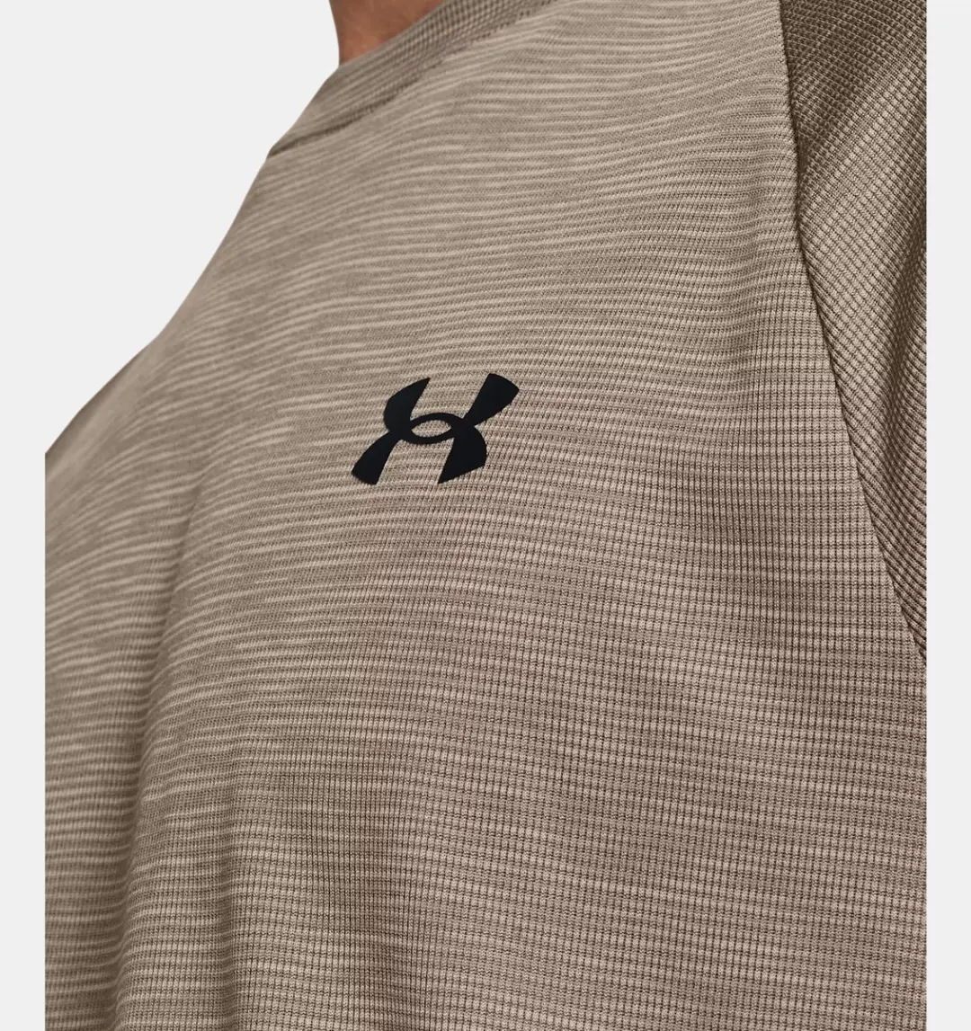 Under Armour Tech Textured Shirt Heren S - Beige