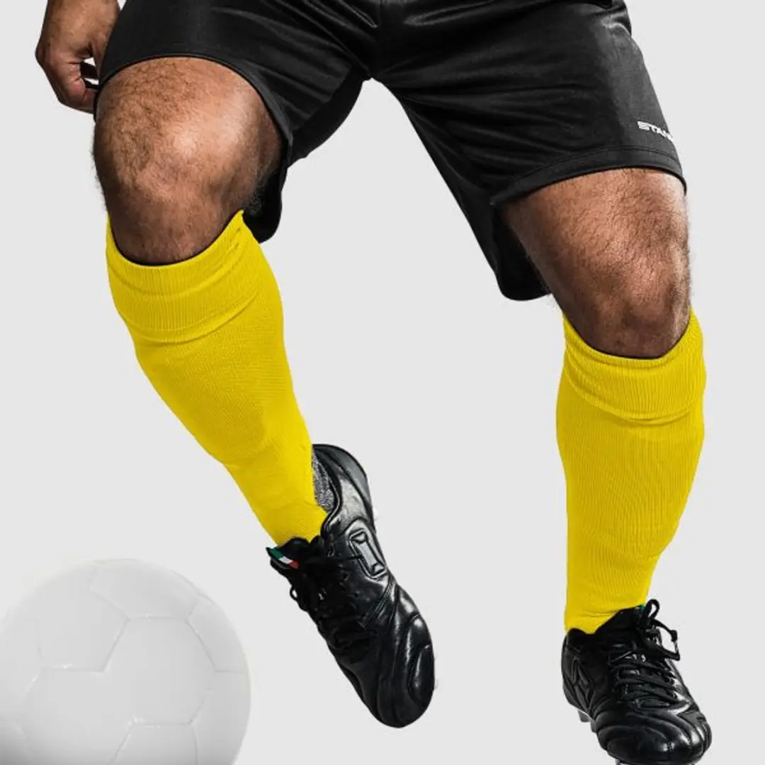 Stanno Uni Pro Sock Voetbalsokken 41-44 - Geel