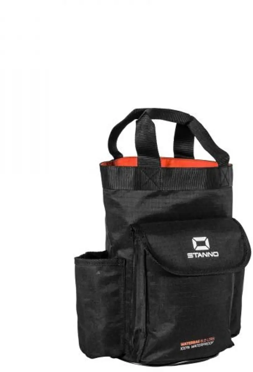 Stanno Waterbag Sporttas 8L - Zwart/Antraciet
