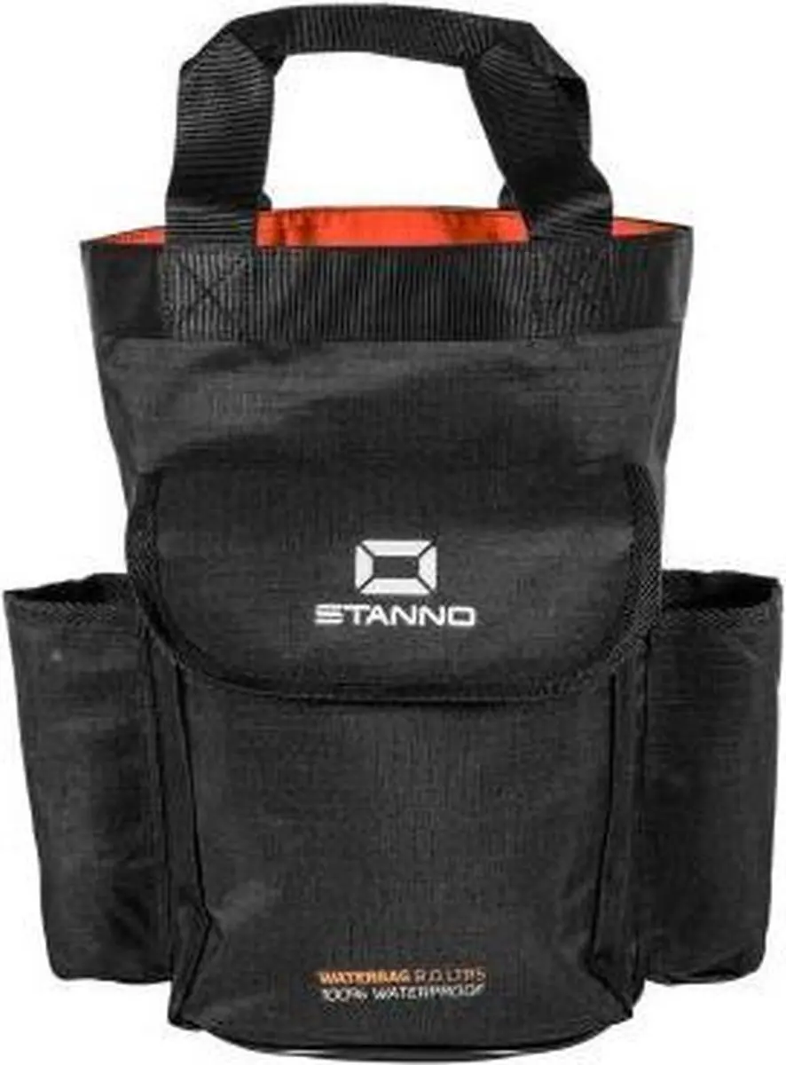 Stanno Waterbag Sporttas 8L - Zwart/Antraciet