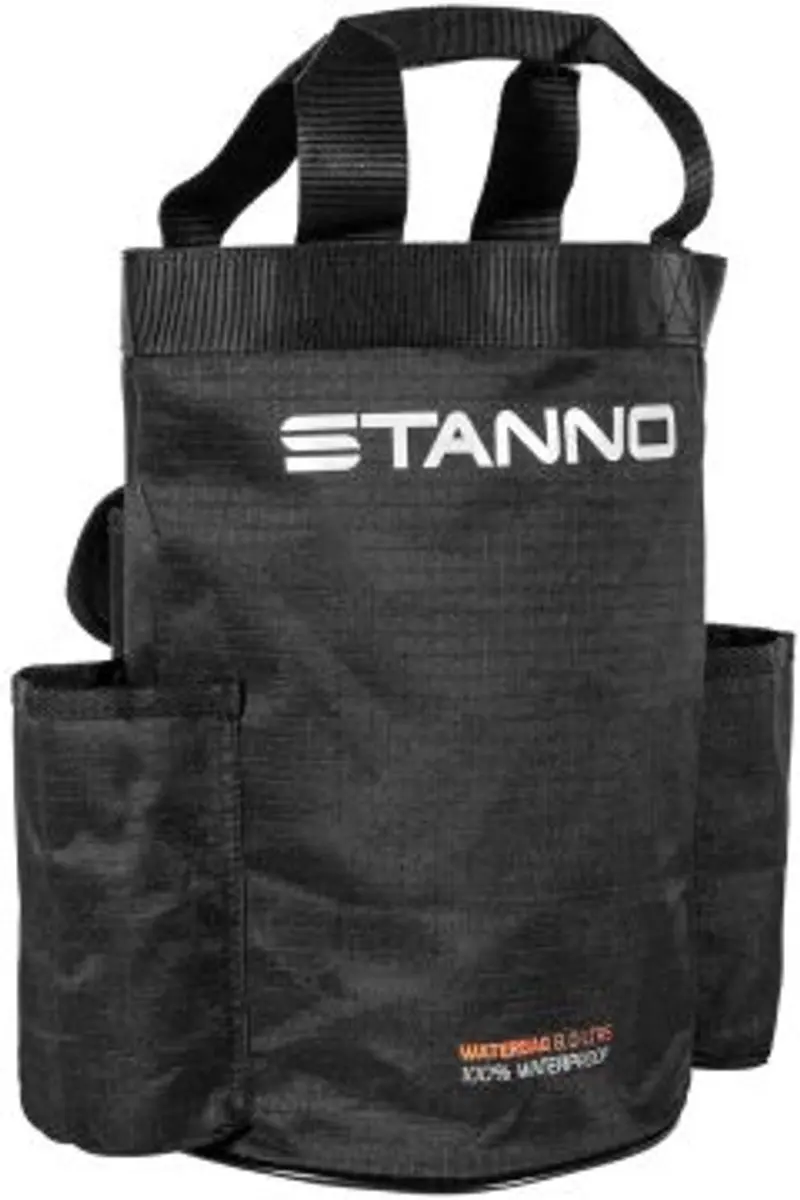 Stanno Waterbag Sporttas 8L - Zwart/Antraciet