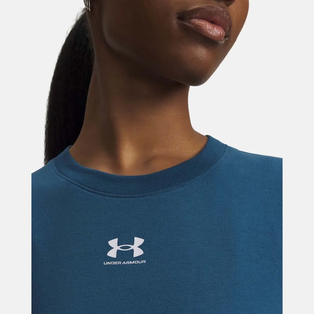 Under Armour Ua Rival Core SS T-shirt - Blauw
