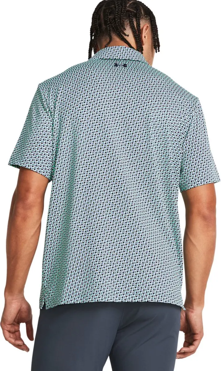 Under Armour Playoff 3.0 Polo - S - Groen met paars