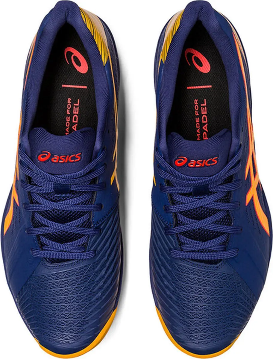 ASICS Solution Swift FF Padel - 1041A314 - Blauw Geel