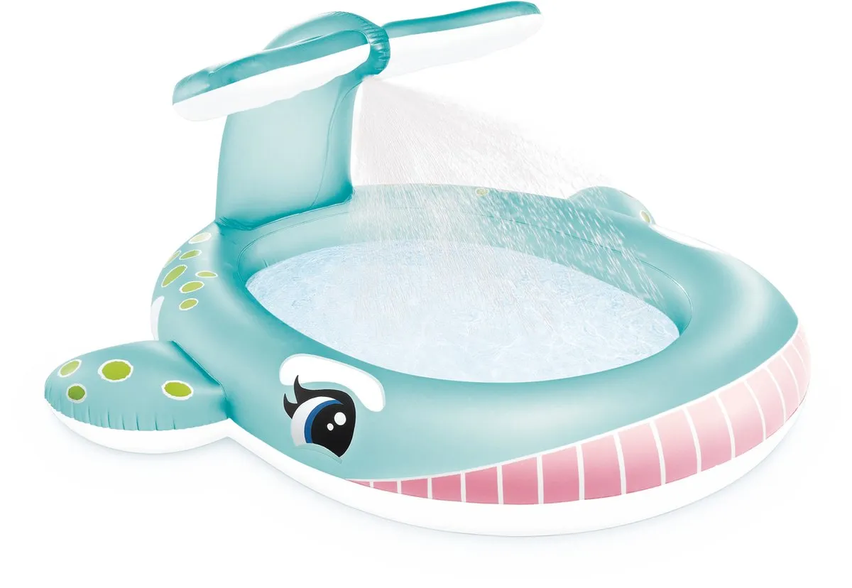 Intex Whale Spray Opblaaszwembad 201x196cm