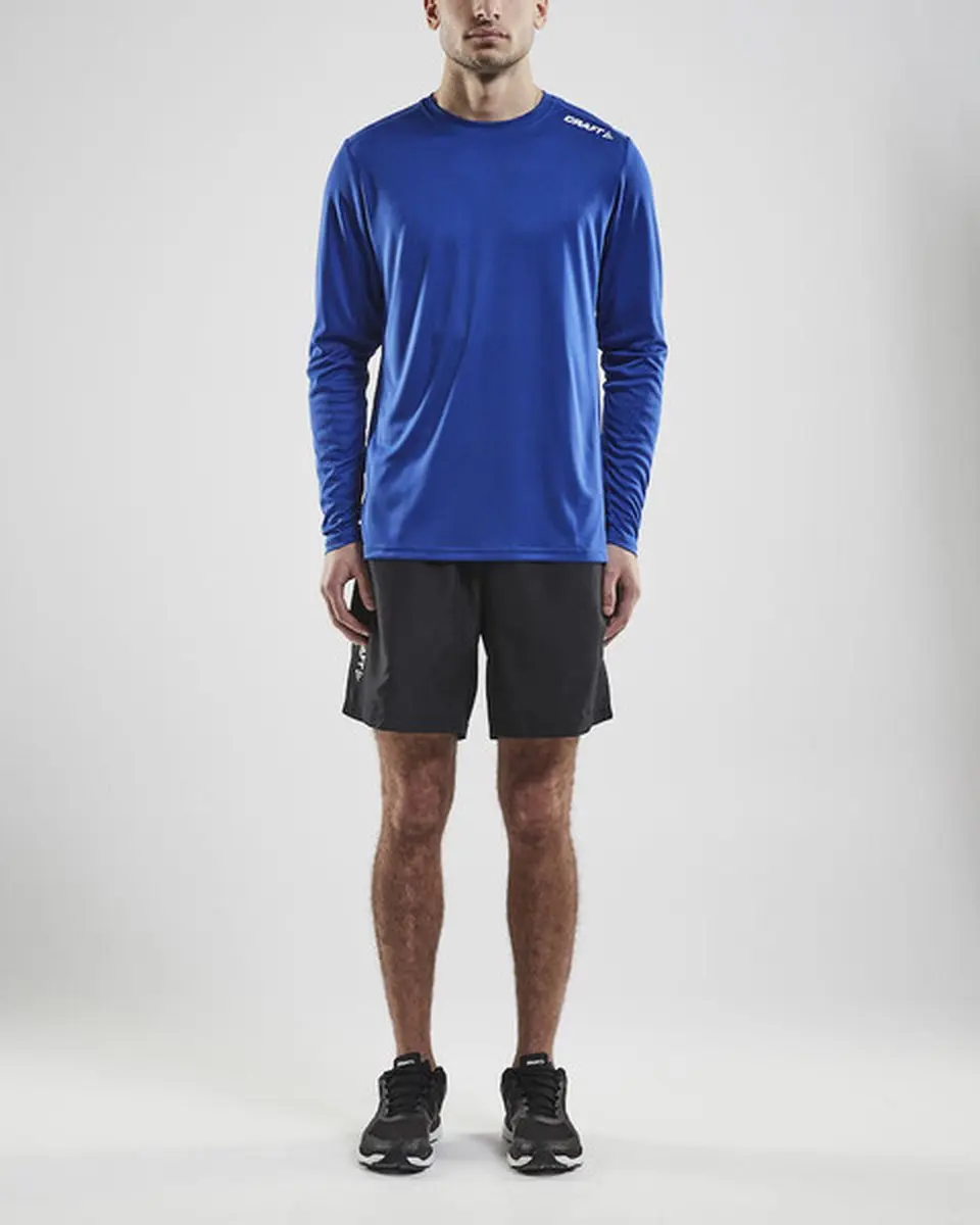 Craft Rush Long Sleeve Tee Heren - Sporttrui - Blauw