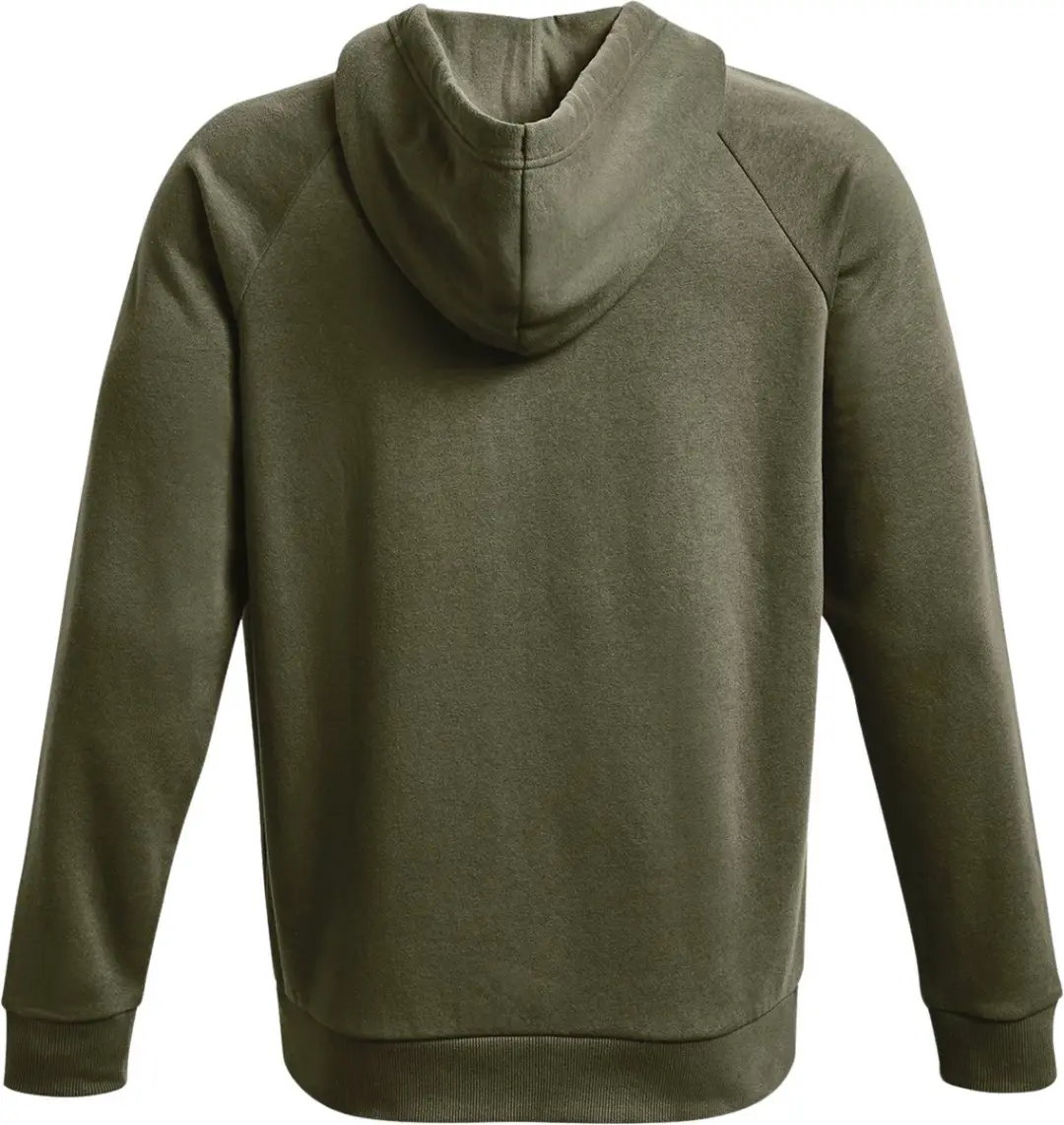 Under Armour UA Rival Fleece FZ Hoodie Heren - Groen/Wit