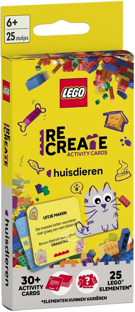 LEGO Recreate Activity Cards Huisdieren 0937 - 30 Kaarten