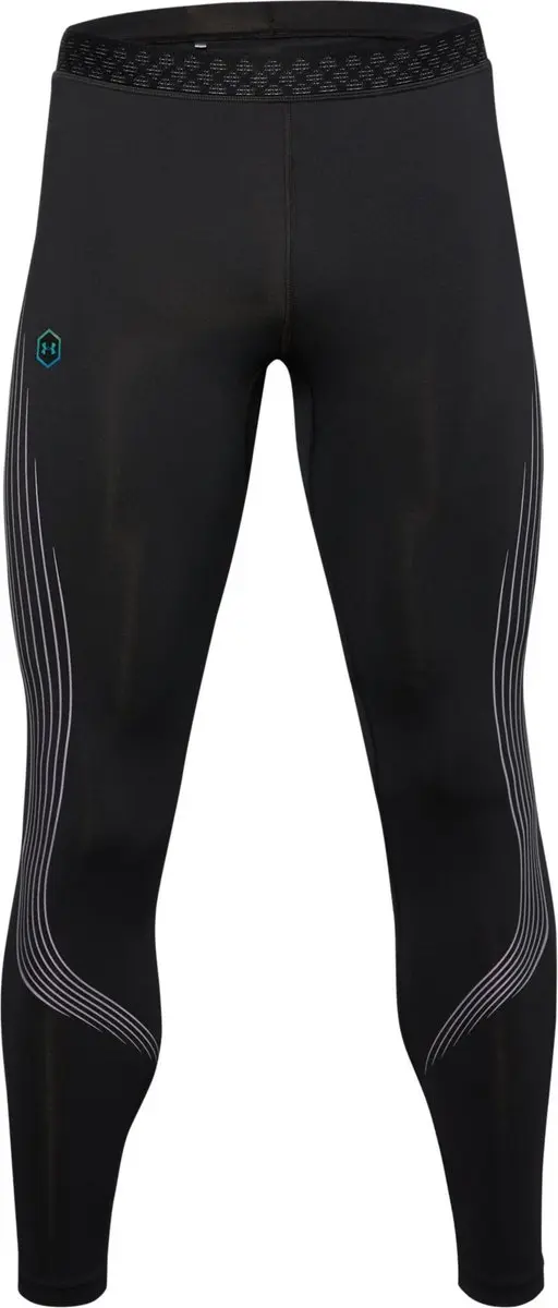 Under Armour M Rush Run Stamina Tight Heren - M - Zwart