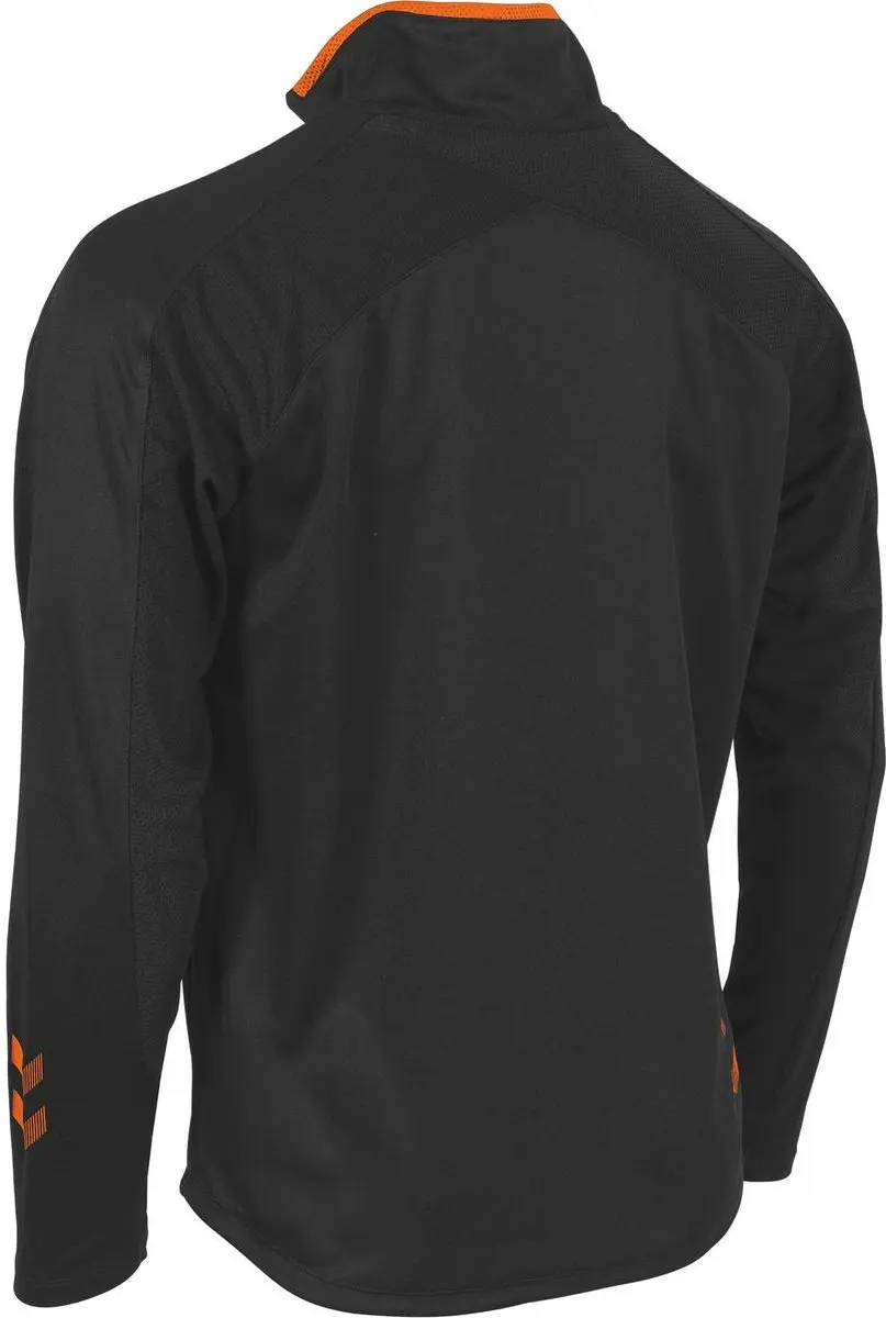 Hummel Tulsa Quarter Zip Top XXL - Zwart/Orange