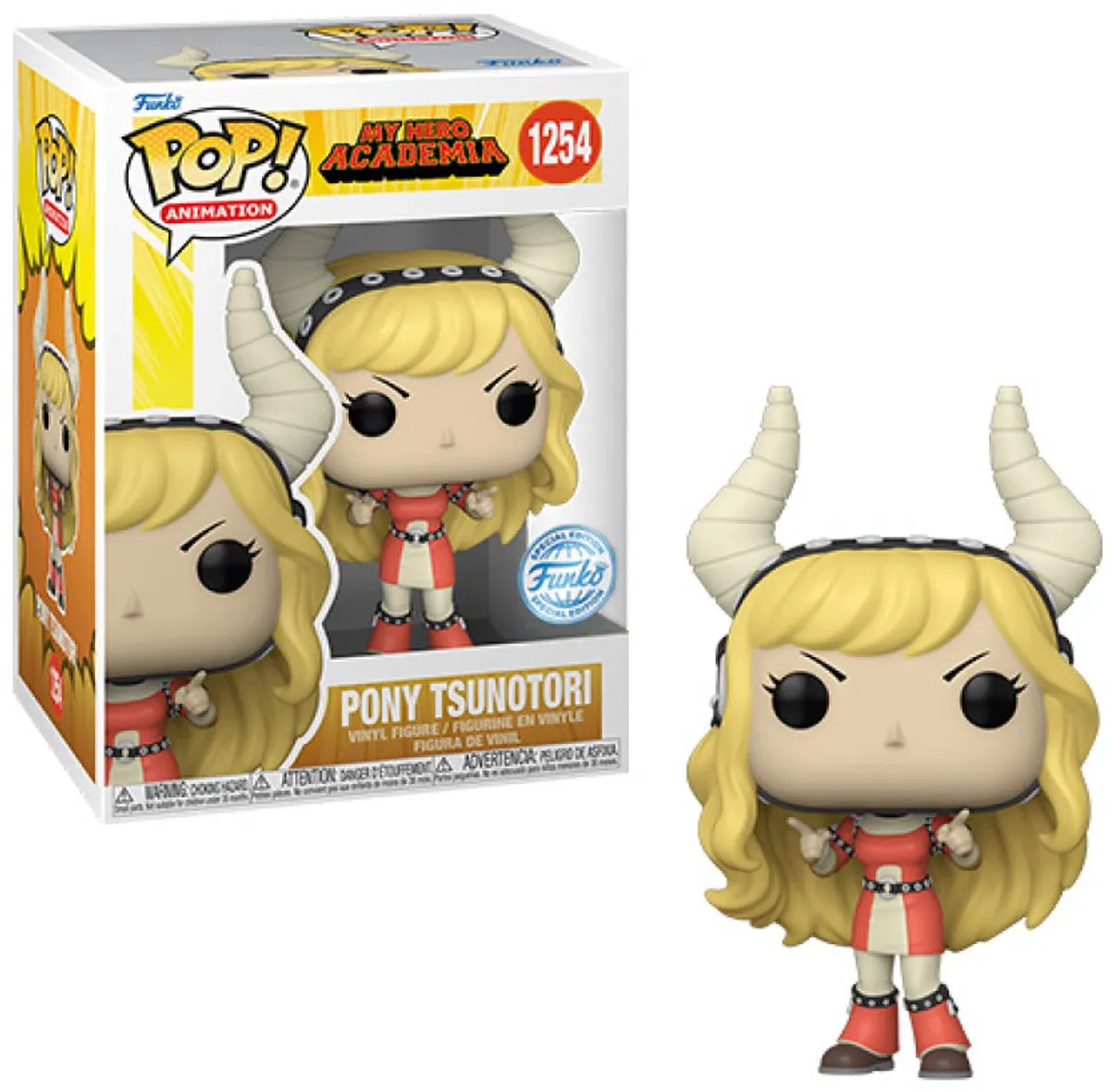 Funko My Hero Academia POP! Pony Tsunotori - 9cm - Multicolours