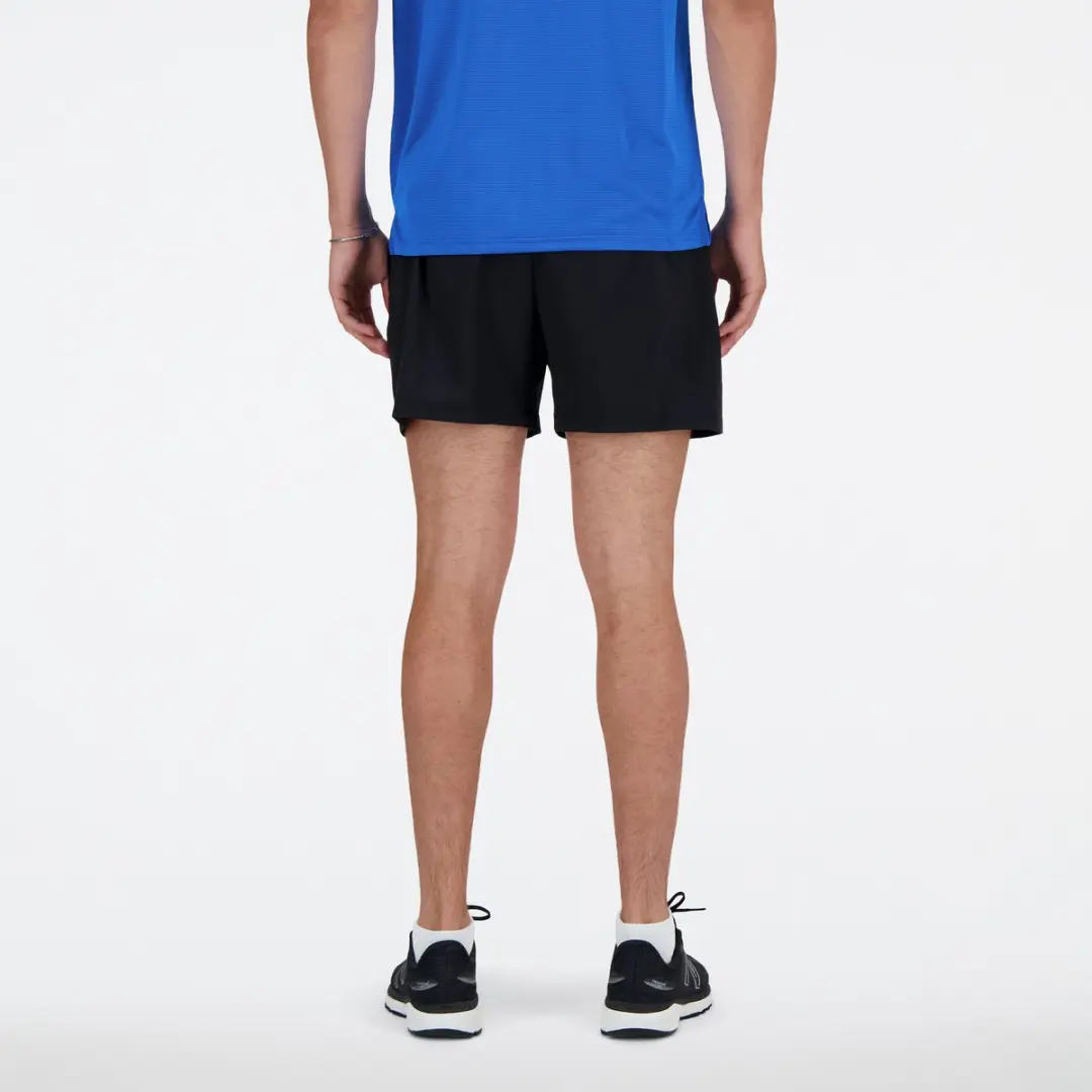 New Balance Sport Essential Short 5" Heren - XL - Zwart