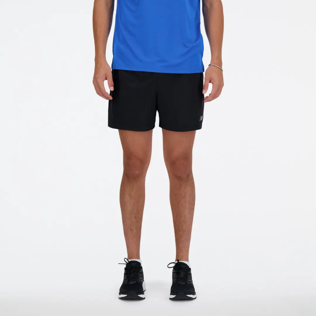 New Balance Sport Essential Short 5" Heren - XL - Zwart