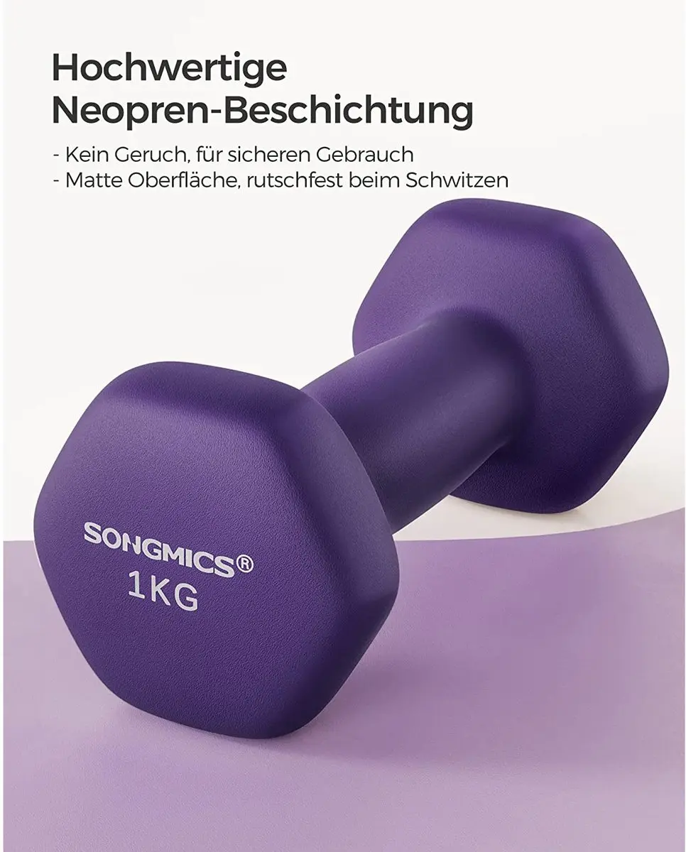 Songmics Halters Set van 2 - Paars