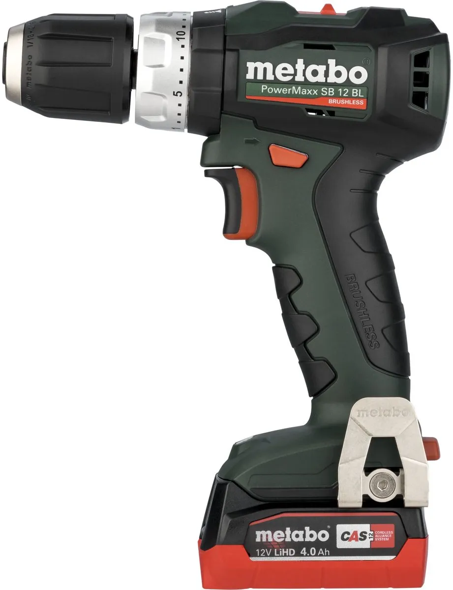 Metabo PowerMaxx SB 12 BL Accu-Slagboormachine 2x 4.0Ah